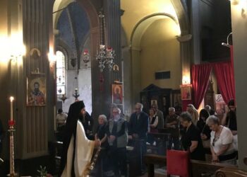 Ιερό Μνημόσυνο στο Μιλάνο από το Π. Ιωάννη Μπατσή