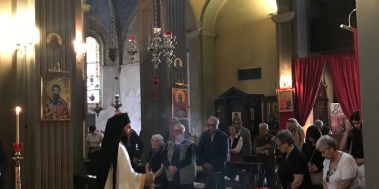 Ιερό Μνημόσυνο στο Μιλάνο από το Π. Ιωάννη Μπατσή