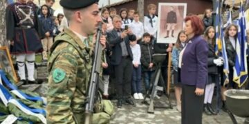 Η Παρασκευή Βρυζίδου στις εκδηλώσεις για τη μνήμη του Μακεδονομάχου Καπετάν Φούφα