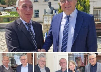 Με τον Χρήστο Ζευκλή οι Πρόεδροι Δαμασκηνιάς, Κλεισώριας, Ανθούσας και Τραπεζίτσας