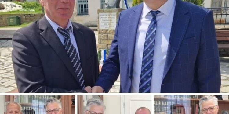 Με τον Χρήστο Ζευκλή οι Πρόεδροι Δαμασκηνιάς, Κλεισώριας, Ανθούσας και Τραπεζίτσας