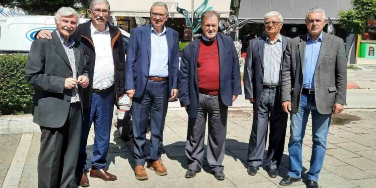 Στην Πτολεμαΐδα ο υποψήφιος βουλευτής ΝΔ Γιώργος Δακής