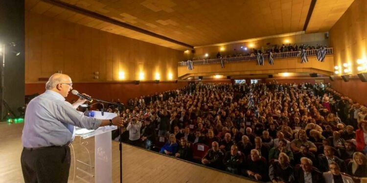 (Και) η Πτολεμαΐδα έδωσε ηχηρό παρών στην 2η μεγάλη προεκλογική ομιλία του Μιχάλη Παπαδόπουλου