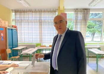 Άσκησε το εκλογικό του δικαίωμα ο Μιχάλης Παπαδόπουλος