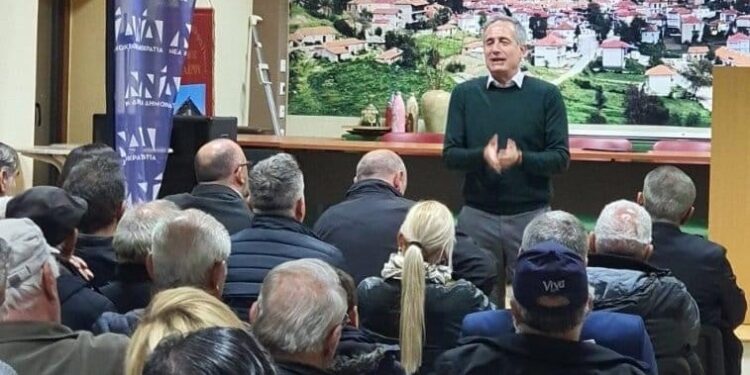 Ομιλία στο Λιβαδερό από τον Στάθη Κωνσταντινίδη – «Αναζητήσαμε λύσεις και βελτιώσαμε το θεσμικό πλαίσιο για να ανταπεξέλθουμε στις ανάγκες της κάθε περιοχής»