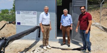 Έργα στο Δήμο Σερβίων που υλοποιούνται από το Επιχειρησιακό Πρόγραμμα Δυτικής Μακεδονίας 2014-2020 επισκέφθηκαν οι Αντιπεριφερειάρχες Μ. Μακρυγιάννης και Γ. Βαβλιάρας