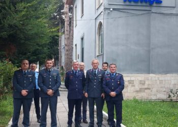 Συνάντηση του Γενικού Περιφερειακού Αστυνομικού Διευθυντή Δυτικής Μακεδονίας, με ομόλογους υπηρεσιακούς παράγοντες της Αλβανικής Αστυνομίας στην Κορυτσά