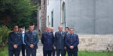 Συνάντηση του Γενικού Περιφερειακού Αστυνομικού Διευθυντή Δυτικής Μακεδονίας, με ομόλογους υπηρεσιακούς παράγοντες της Αλβανικής Αστυνομίας στην Κορυτσά