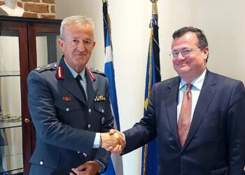 Εθιμοτυπική επίσκεψη του Γενικού Περιφερειακού Αστυνομικού Διευθυντή Δυτικής Μακεδονίας, στον Γενικό Πρόξενο της Ελλάδος στην Κορυτσά Αλβανίας