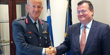 Εθιμοτυπική επίσκεψη του Γενικού Περιφερειακού Αστυνομικού Διευθυντή Δυτικής Μακεδονίας, στον Γενικό Πρόξενο της Ελλάδος στην Κορυτσά Αλβανίας