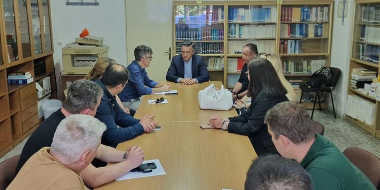 Γ. Κασαπίδης: Προχωράμε με ταχείς ρυθμούς τον εκσυγχρονισμό των κτιριακών εγκαταστάσεων της Σχολής Αστυφυλάκων Γρεβενών