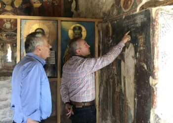 Έργα ανάδειξης της πολιτιστικής  κληρονομιάς επισκέφθηκε ο Αντιπεριφερειάρχης, Γιώργος Βαβλιάρας