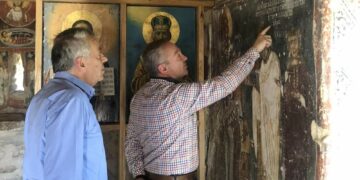 Έργα ανάδειξης της πολιτιστικής κληρονομιάς επισκέφθηκε ο Αντιπεριφερειάρχης, Γιώργος Βαβλιάρας