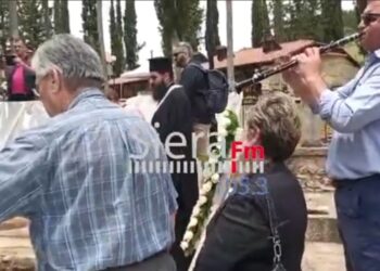 Σιάτιστα: Κηδεία με Χάλκινα για το Ζήση Δαρδάλη.  Βίντεο