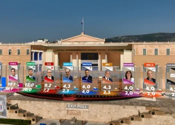 Exit poll: Απόλυτη κυριαρχία της ΝΔ, νέα πτώση ΣΥΡΙΖΑ, «βόμβα» με Σπαρτιάτες
