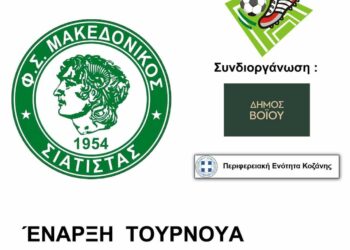 Τουρνουά ποδοσφαίρου Σιάτιστας, αφιερωμένο σε Γώγουλα και Τσιούκρα