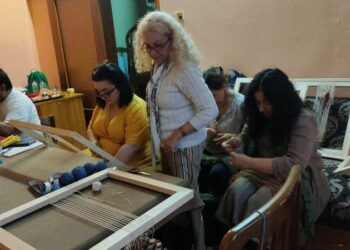 εργαστήρι υφαντικής