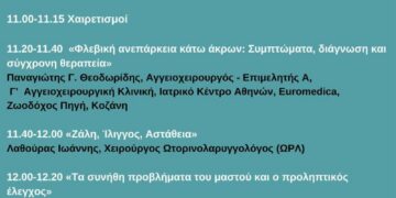 Σιάτιστα: Ημερίδα για την προληπτική ιατρική