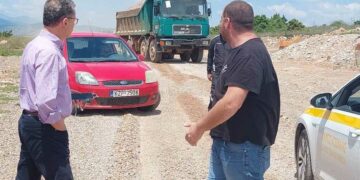 Νέα Ποντοκώμη: Επιταχύνθηκε ο ρυθμός εκτέλεσης έργων υποδομής στον οικισμό