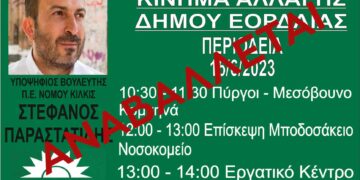 Ν.Ε. ΠΑΣΟΚ  Κοζάνης: Αναβολή δράσης στην Πτολεμαίδα λόγω Εθνικού Πένθους