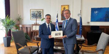 Συνάντηση του κ. Στάθη Κωνσταντινίδη με τον Υπουργό Άμυνας της Κυπριακής Δημοκρατίας:  «Ελλάδα και Κύπρος είναι και θα είναι πάντα μαζί»