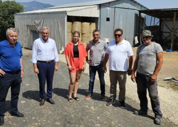 Οι Αντιπεριφερειάρχες Μ. Μακρυγιάννης και Γ. Βαβλιάρας επισκέφθηκαν το έργο «Οδικές προσβάσεις σε επιχειρήσεις πρωτογενούς τομέα Δήμου Βελβεντού Π.Ε Κοζάνης»