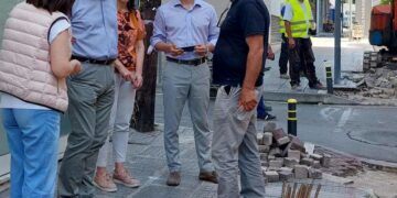 Κοζάνη: Ξεκίνησε η «μεταμόρφωση» της πλατείας Λασσάνη