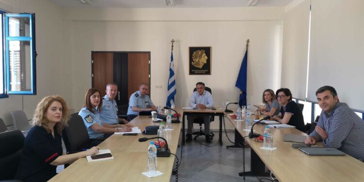 Με τον Υποστράτηγο της ΕΛ.ΑΣ. Δημήτριο Παντελή συναντήθηκε ο Περιφερειάρχης Δ. Μακεδονίας Γεώργιος Κασαπίδης