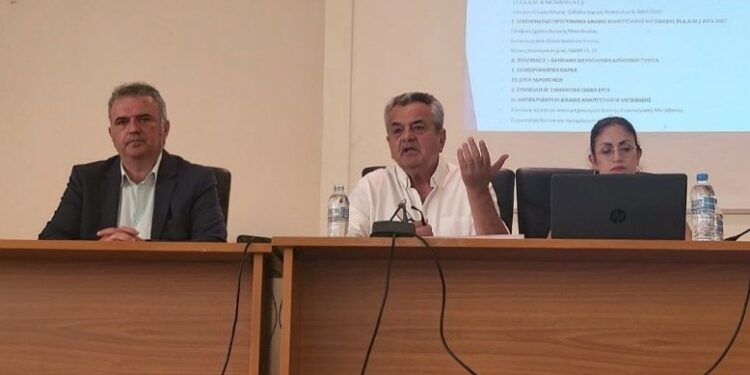 Ενημερωτική συνάντηση του Αντιπεριφερειάρχη Δίκαιης Αναπτυξιακής Μετάβασης με μέλη του ΕΒΕ Καστοριάς