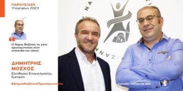 Δημοτική Κίνηση “Κοζάνη – Τόπος να Ζεις”: Δυο νέοι υποψήφιοι