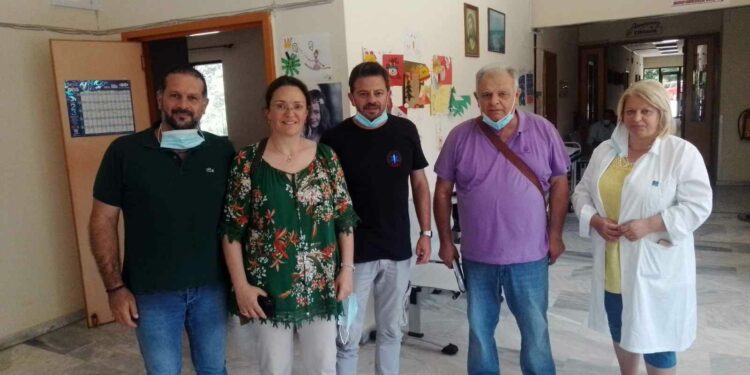 Στο Κέντρο Υγείας Άργους Ορεστικού ο Αντιπεριφερειάρχης Γ. Μαργαρίτης και η Πρόεδρος του Περιφερειακού Συμβουλίου Κ. Κυριακίδου