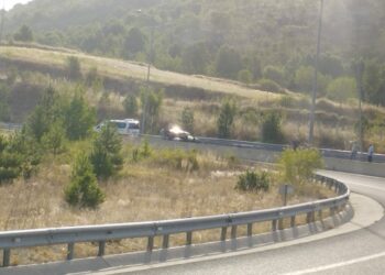 Εκτροπή ΙΧ στον κάθετο της Εγνατίας στη Σιάτιστα