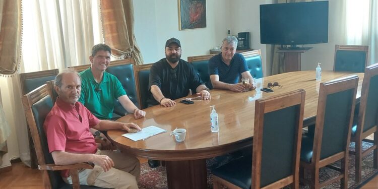 Δήμος Κοζάνης: Συνάντηση αιρετών με τον πρόεδρο της ομάδας της Κοζάνης ενόψει Superleague 2