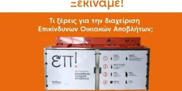 Δήμος Βοΐου: Έναρξη της χωριστής συλλογής των Επικίνδυνων Οικιακών Αποβλήτων στη Σιάτιστα