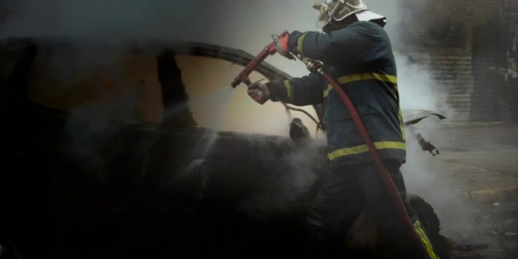 αυτοκινητο, φωτια