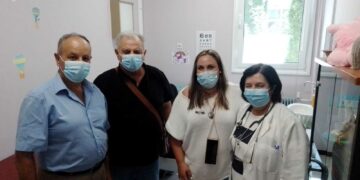 Οι Αντιπεριφερειάρχες Γ. Μαργαρίτης και Λ. Χατζηζήσης στο Κέντρο Υγείας Δεσκάτης