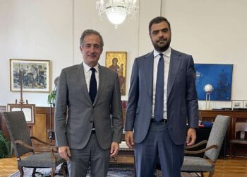 Συνεργασία Στάθη Κωνσταντινίδη-Παύλου Μαρινάκη στο Διοικητήριο