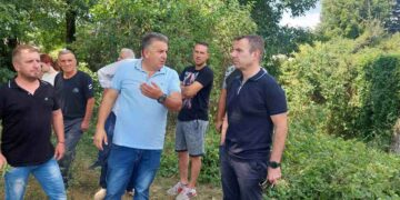 Στις περιοχές που επλήγησαν από την κακοκαιρία ο Δήμαρχος Καστοριάς Γιάννης Κορεντσίδης