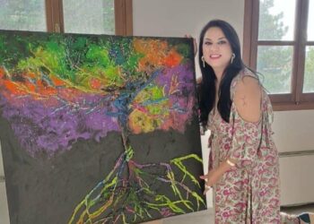 Σιάτιστα: Με επιτυχία πραγματοποιήθηκε  η εκδήλωση της ζωγράφου Wafa Chrigui