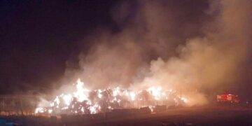 Καστοριά: Κάηκε κτηνοτροφική μονάδα από πτώση κεραυνού στην Μεσοποταμία