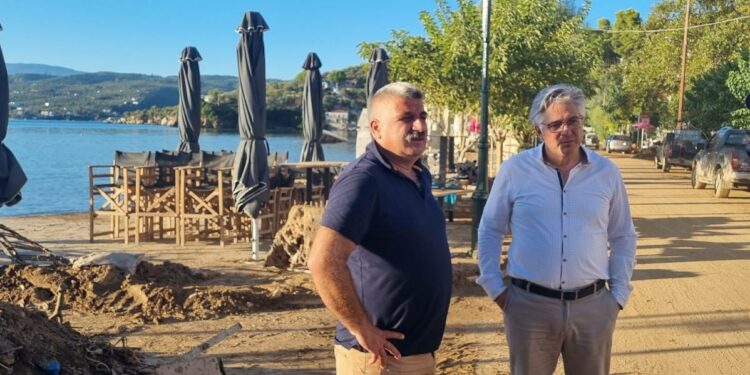 Ο Δήμος Βοΐου στο πλευρό των περιοχών που επλήγησαν του Νότιου Πηλίου. Βίντεο