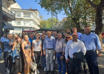 Στη λαϊκή αγορά της Κοζάνης ο Περιφερειάρχης Δυτικής Μακεδονίας και εκ νέου υποψήφιος Γιώργος Κασαπίδης