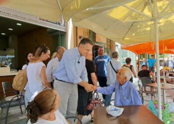 Στα Γρεβενά ο Περιφερειάρχης Δυτικής Μακεδονίας και εκ νέου υποψήφιος Γιώργος Κασαπίδης