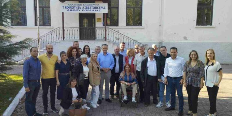 Επίσκεψη σε τοπικές κοινότητες από τον Γ. Κασαπίδη