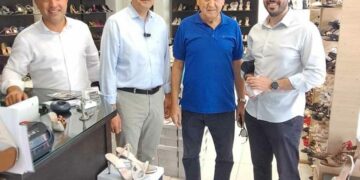 Στην αγορά της Κοζάνης ο Γ. Κασαπίδης