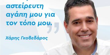 Χάρης Γκοβεδάρος: Κίνητρο μου, η αγάπη για τον τόπο μου