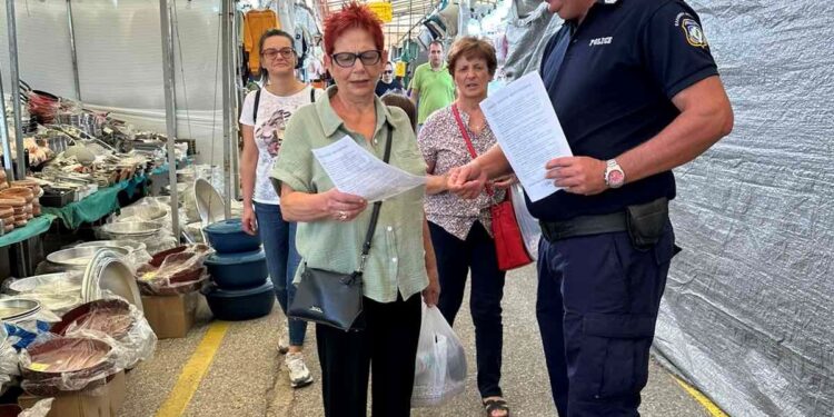 Στοχευμένοι έλεγχοι της Διεύθυνσης Αστυνομίας Καστοριάς σε θέματα Τάξης και Ασφάλειας, στο πλαίσιο της ετήσιας εμποροπανήγυρης του Δήμου Άργους Ορεστικού