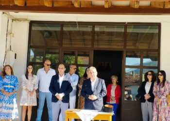 Ο Αγιασμός στο Γυμνάσιο Γαλατινής- Το μήνυμα του διευθυντή Νίκου Κατσαούνη