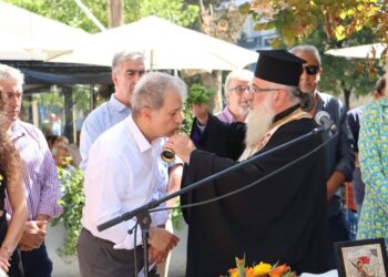 Αμανατίδης: Αγιασμός –  Εγκαίνια εκλογικού κέντρου στην πόλη των Γρεβενών