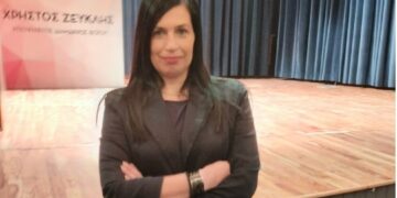 Η Αντιγόνη Δαιναβα υποψήφια Δημοτική Σύμβουλος, στη χθεσινή παρουσίαση του συνδυασμού